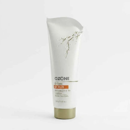 Ozone D Tan Scrub 100g | De Tan Face & Body Scrub for Exfoliating and Brighter Looking Skin