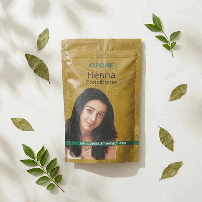 Ozone Henna Conditioner | Ayurvedic Herbal Hair Conditioner for Soft, Smooth & Healthy Hair
