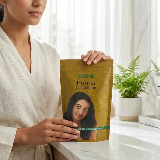 Ozone Henna Conditioner | Ayurvedic Herbal Hair Conditioner for Soft, Smooth & Healthy Hair - GEHNA OFFICIAL