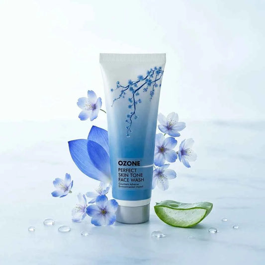 Ozone Perfect Skin Tone Face Wash 100ml | Daily Brightening Face Wash for Even Looking Skin Tone - GEHNA OFFICIAL