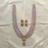 Elevate Your Style with the Lavender Layered Necklace Set - Elegant Beaded Jewelry for Every Occasion