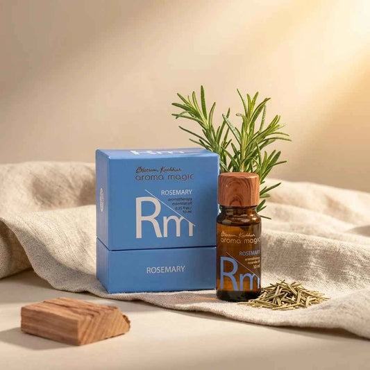 Blossom Kochhar Aroma Magic Rosemary Essential Oil, Pure Aromatherapy Oil for Diffuser, Massage & Hair Care, 10ml
