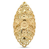 Elevate Your Elegance with the Gold Plated Floral Filigree Ring
