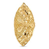 Elevate Your Style with Our Gold Plated Leaf Statement Ring for Women - Adjustable Luxury Cocktail Ring