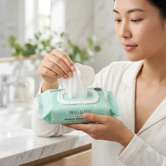 Swiss Beauty Makeup Remover Wipes - Clean Glow, Effortless Removal