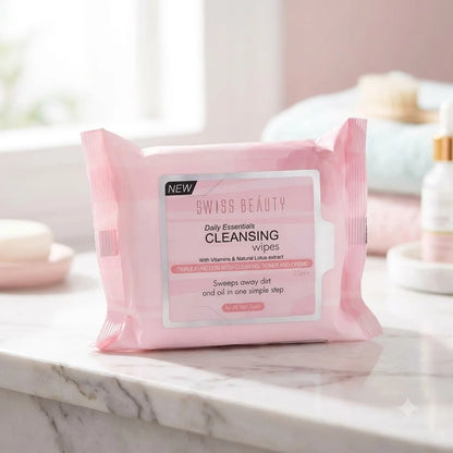 Swiss Beauty Cleansing Face Wipes: Daily Essentials for Refreshing Cleanliness