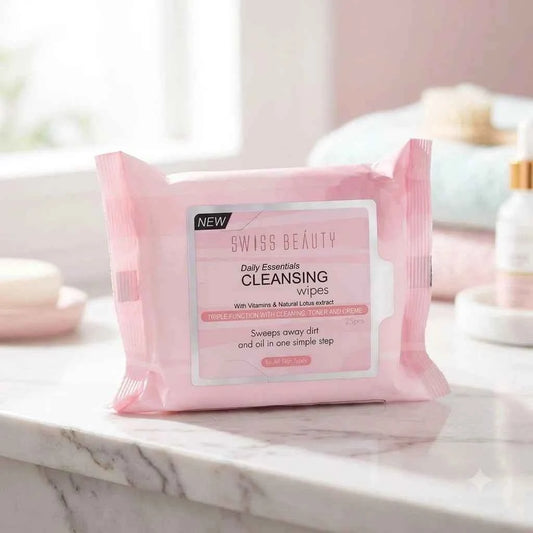 Swiss Beauty Cleansing Face Wipes: Daily Essentials for Refreshing Cleanliness