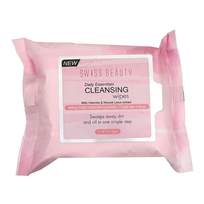 Swiss Beauty Cleansing Face Wipes: Daily Essentials for Refreshing Cleanliness