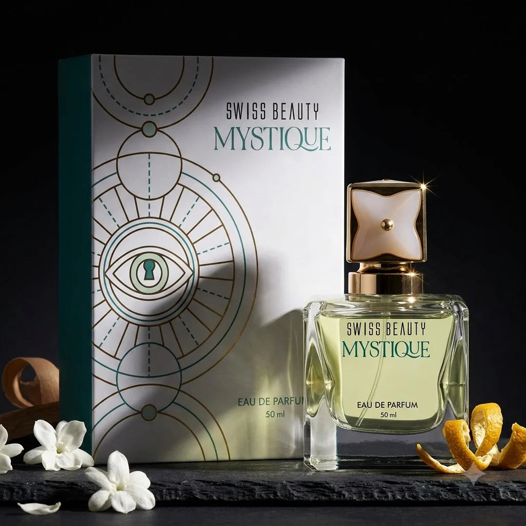 elevate your senses with swiss beauty mystique eau de parfum - 50ml