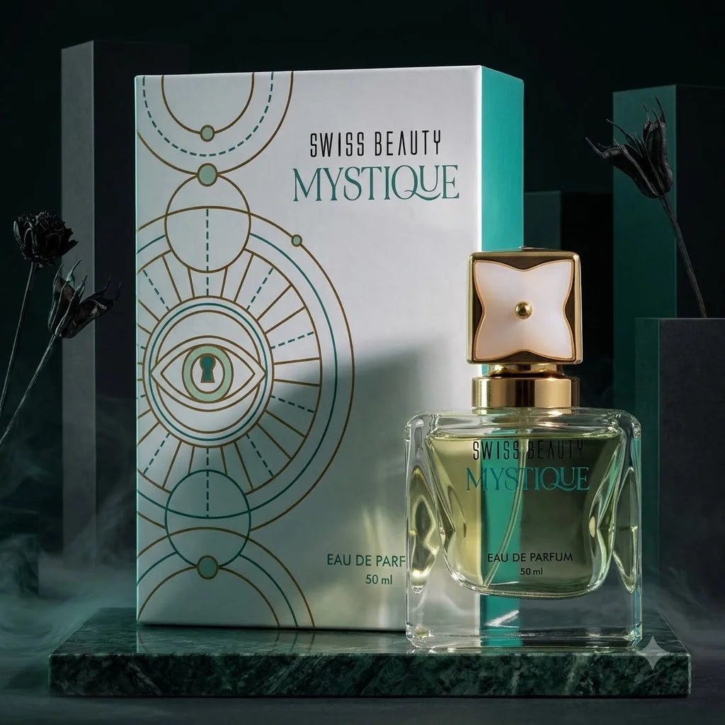 elevate your senses with swiss beauty mystique eau de parfum - 50ml