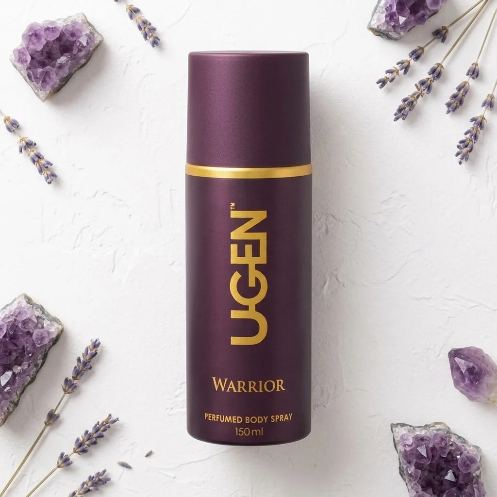 ugen warrior perfumed body spray for men 150ml long lasting freshness