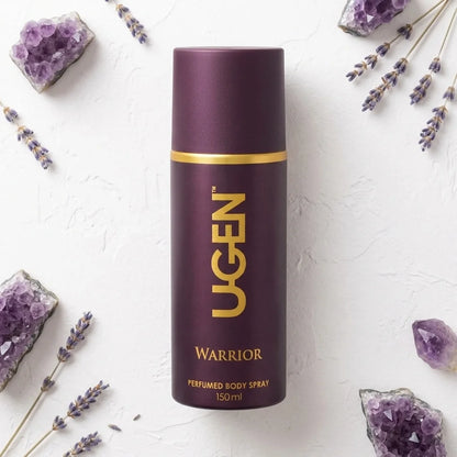 Ugen Warrior Perfumed Body Spray for Men 150ml Long Lasting Freshness