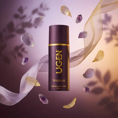 Ugen Warrior Perfumed Body Spray for Men 150ml Long Lasting Freshness