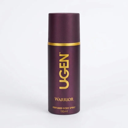 Ugen Warrior Perfumed Body Spray for Men 150ml Long Lasting Freshness