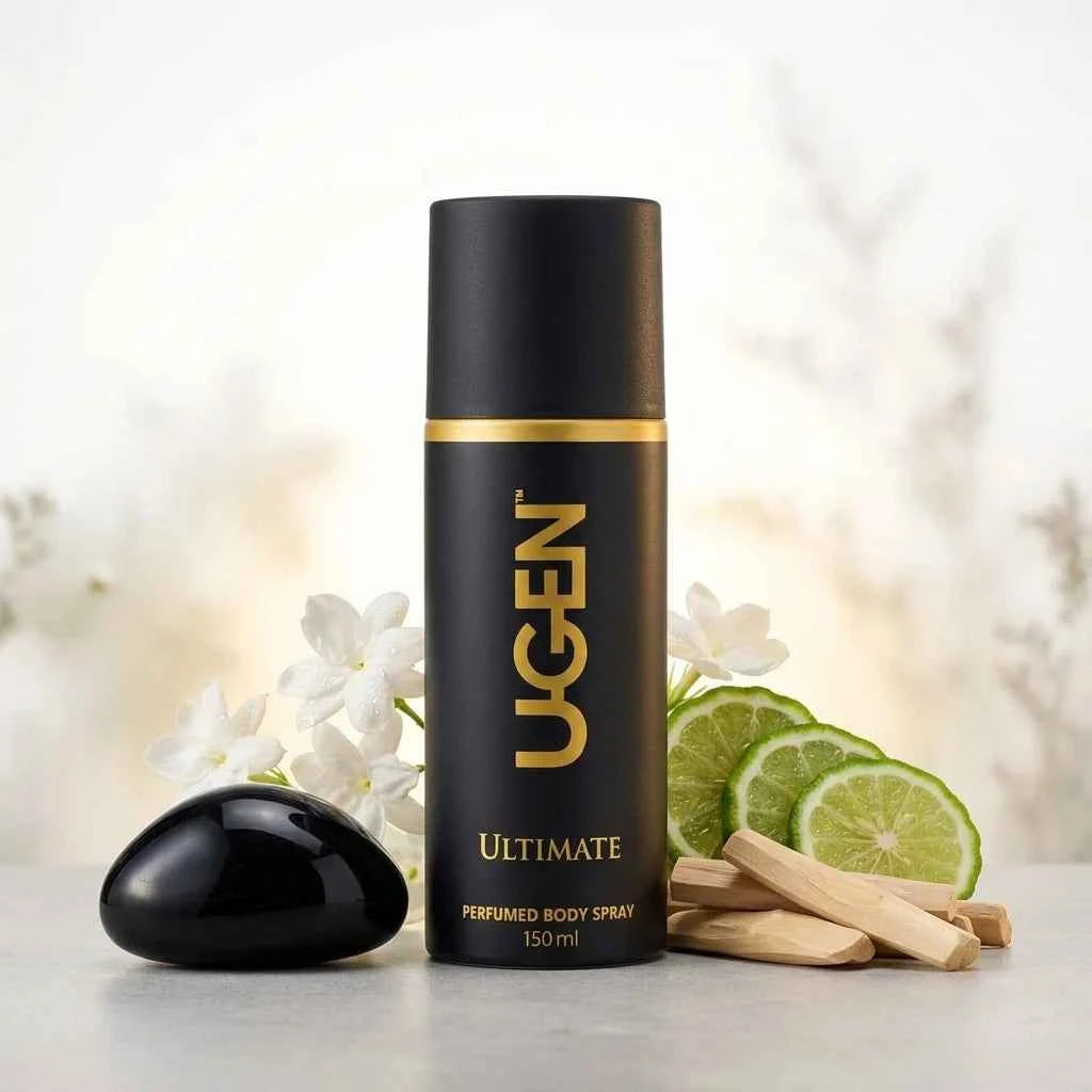 Ugen Ultimate Perfumed Body Spray for Men 150ml Long Lasting Freshness