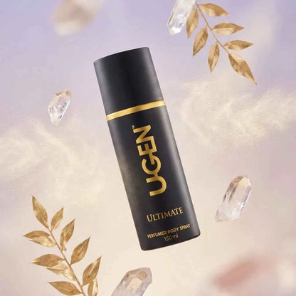 Ugen Ultimate Perfumed Body Spray for Men 150ml Long Lasting Freshness