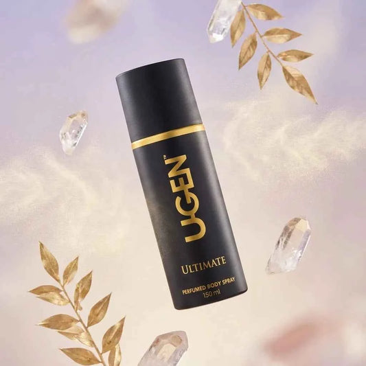 Ugen Ultimate Perfumed Body Spray for Men 150ml Long Lasting Freshness