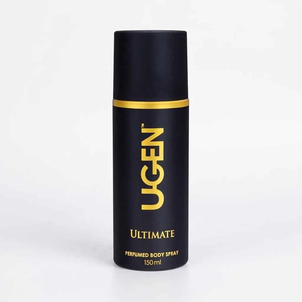 ugen ultimate perfumed body spray for men 150ml long lasting freshness