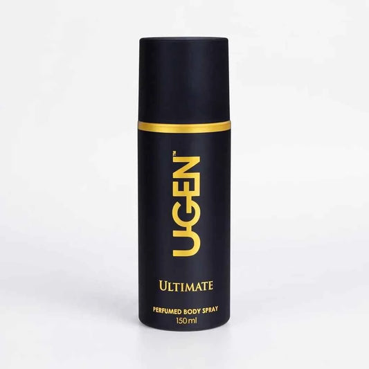 Ugen Ultimate Perfumed Body Spray for Men 150ml Long Lasting Freshness